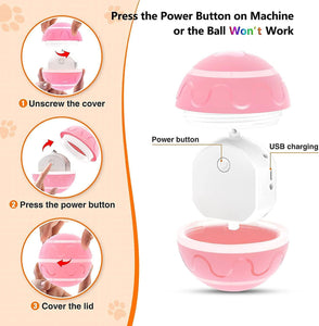Interactive Dog Ball – Durable Motion Activated Automatic Rolling Ball for Small/Medium/Large Dogs toy