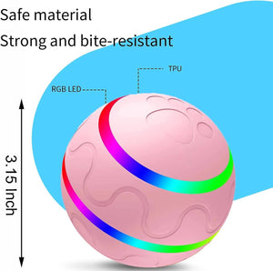 Interactive Dog Ball – Durable Motion Activated Automatic Rolling Ball for Small/Medium/Large Dogs toy